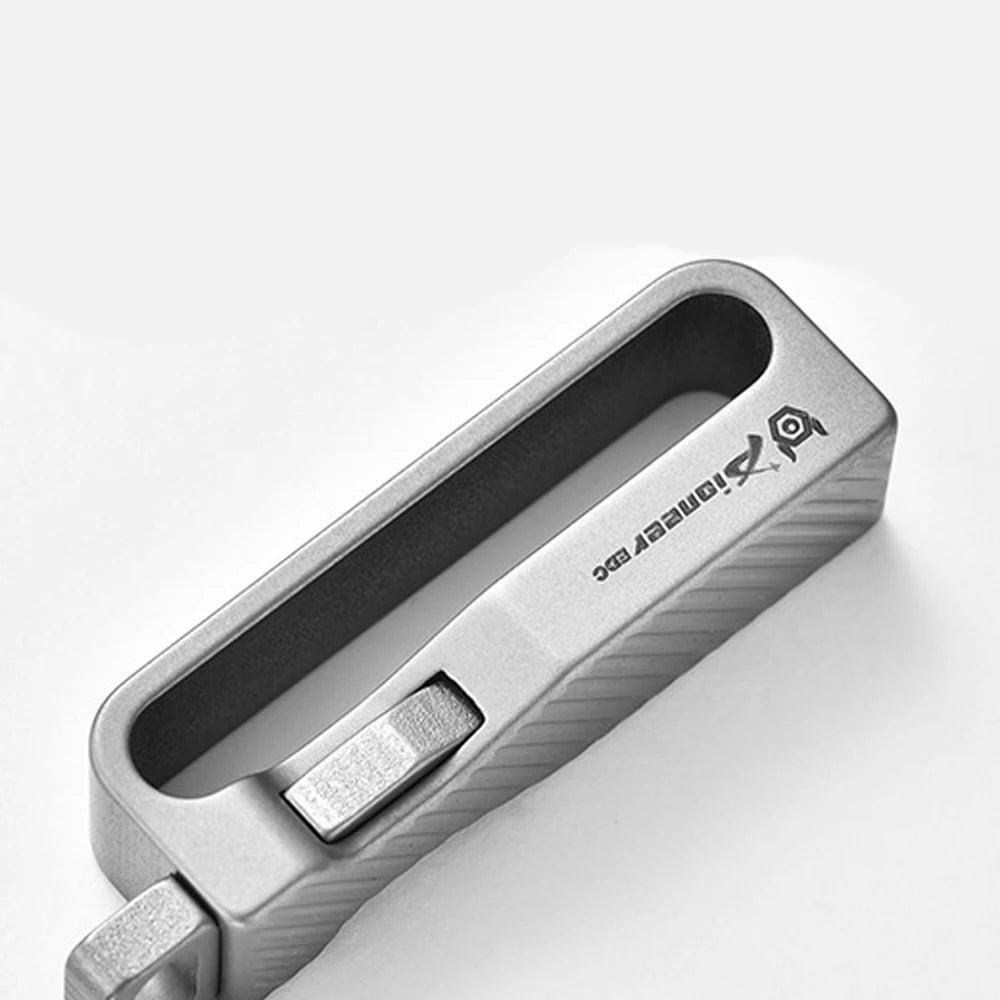Titanium EDC Belt Keychain