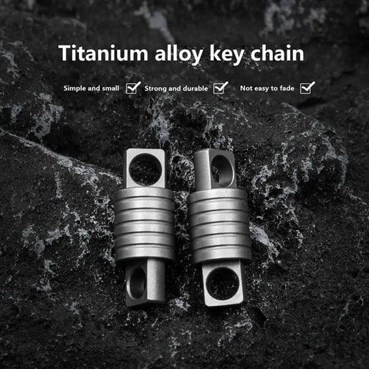 Titanium 360° Swivel Keychain Connector