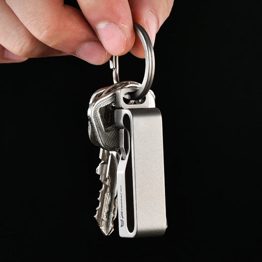 Titanium EDC Belt Keychain