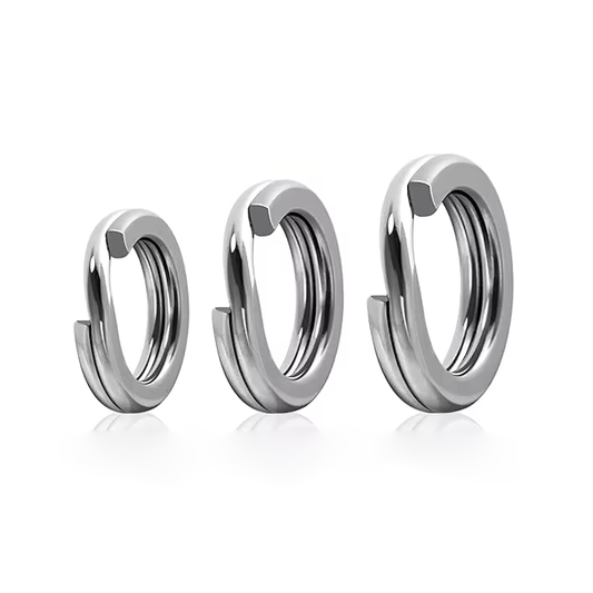 Spancal™ Titanium Key Rings – Set of 3 Sizes